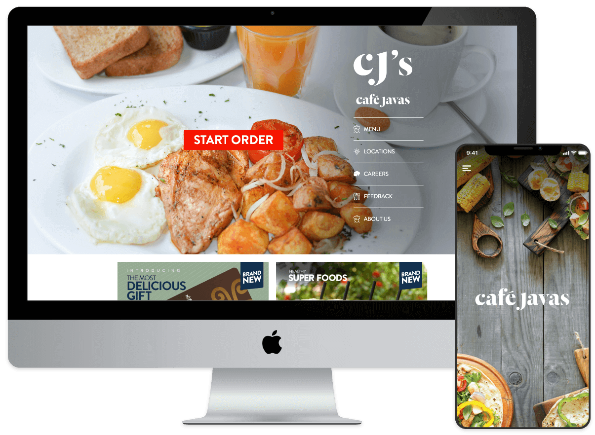 Cafe Javas Website