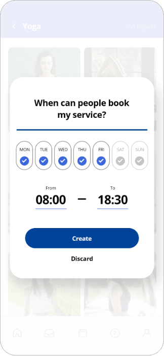 Your Access Wireframe